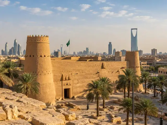 Historic Al Masmak fortress in Riyadh